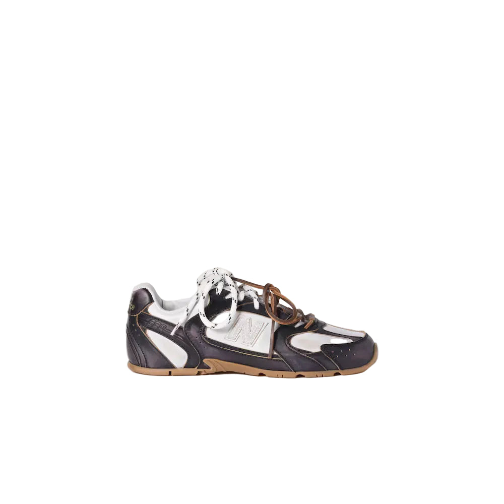 530 SL Runner – Deco’ Calf Leather & Suede Edition (Black / White) Women