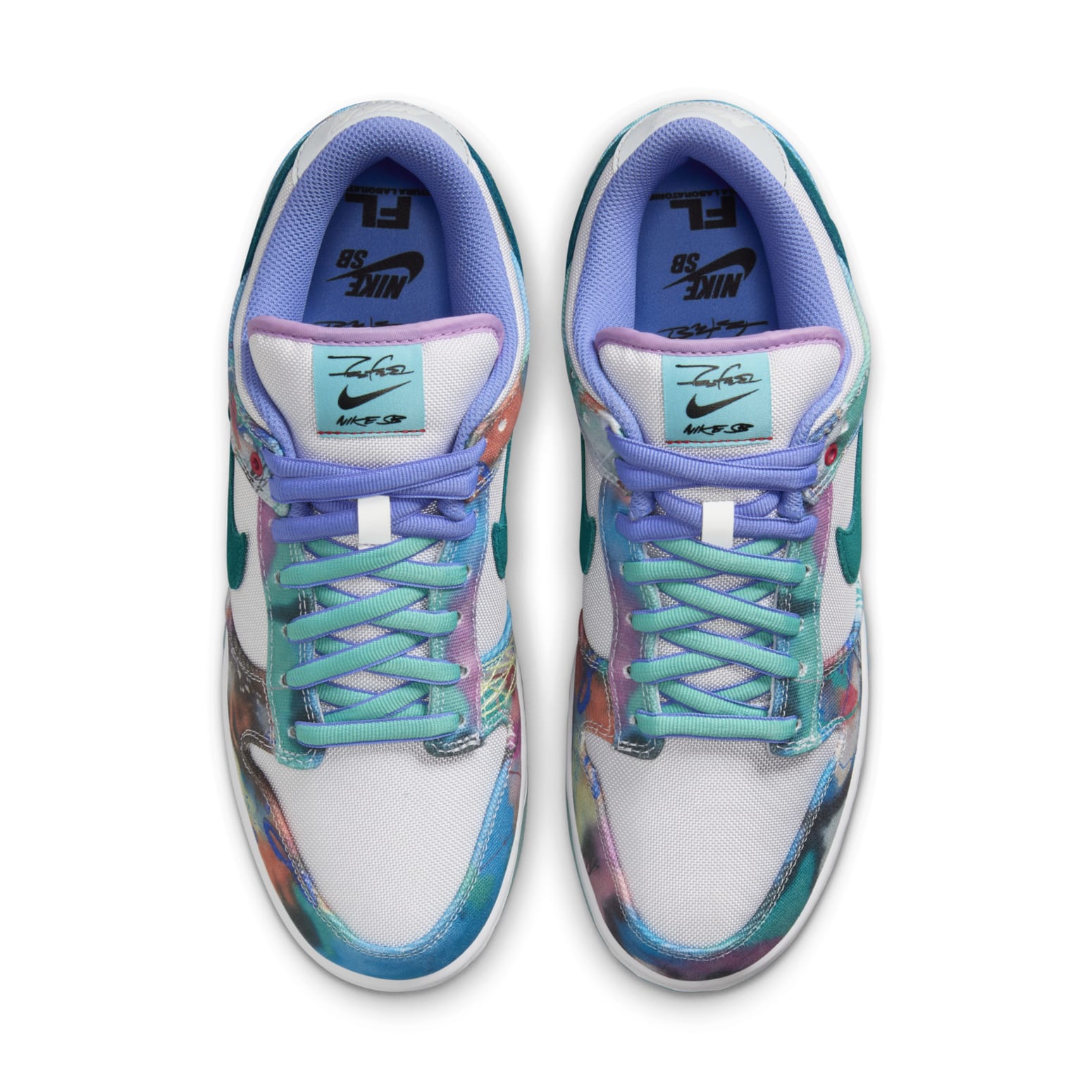 Nike X Futura Laboratories SB Dunk Low ‘Bleached Aqua’