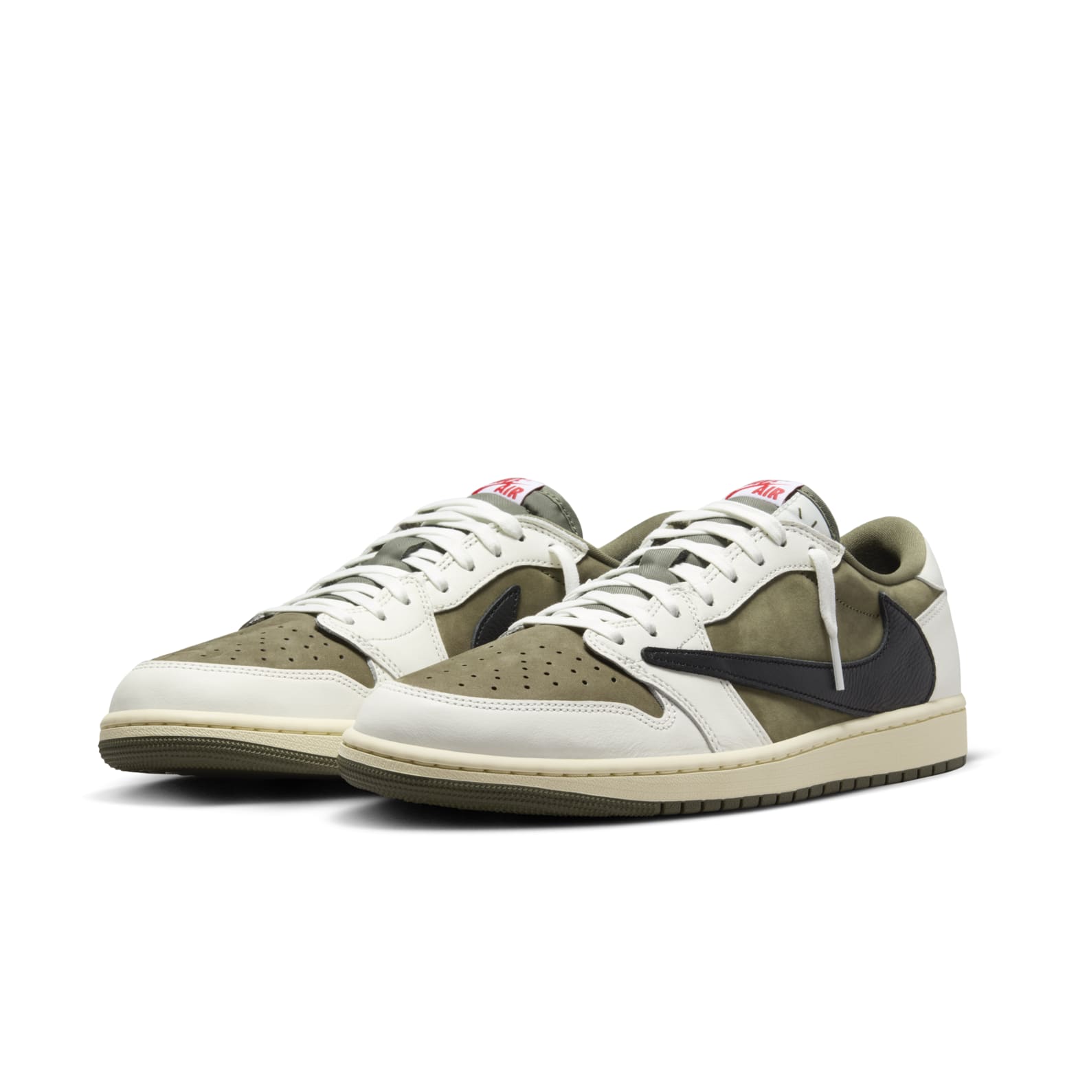 Air Jordan 1 Retro Low OG SP X Travis Scott ‘Medium Olive’