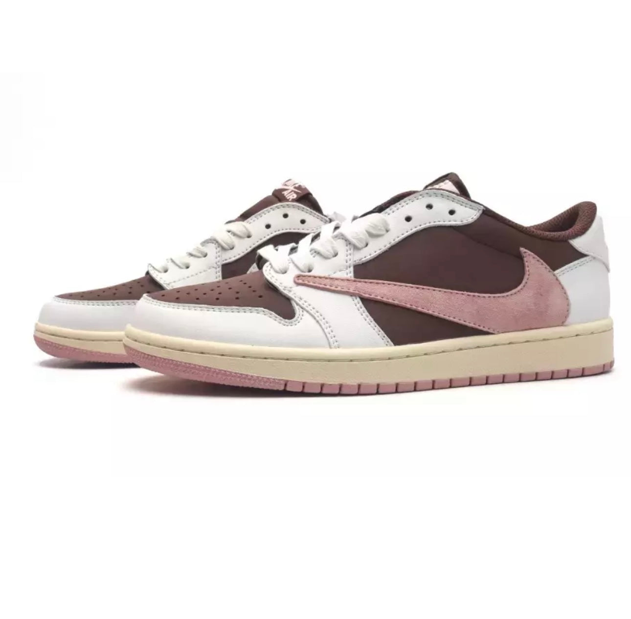 Travis Scott X Air Jordan 1 Low OG “Dark Pony/Pink Oxford“