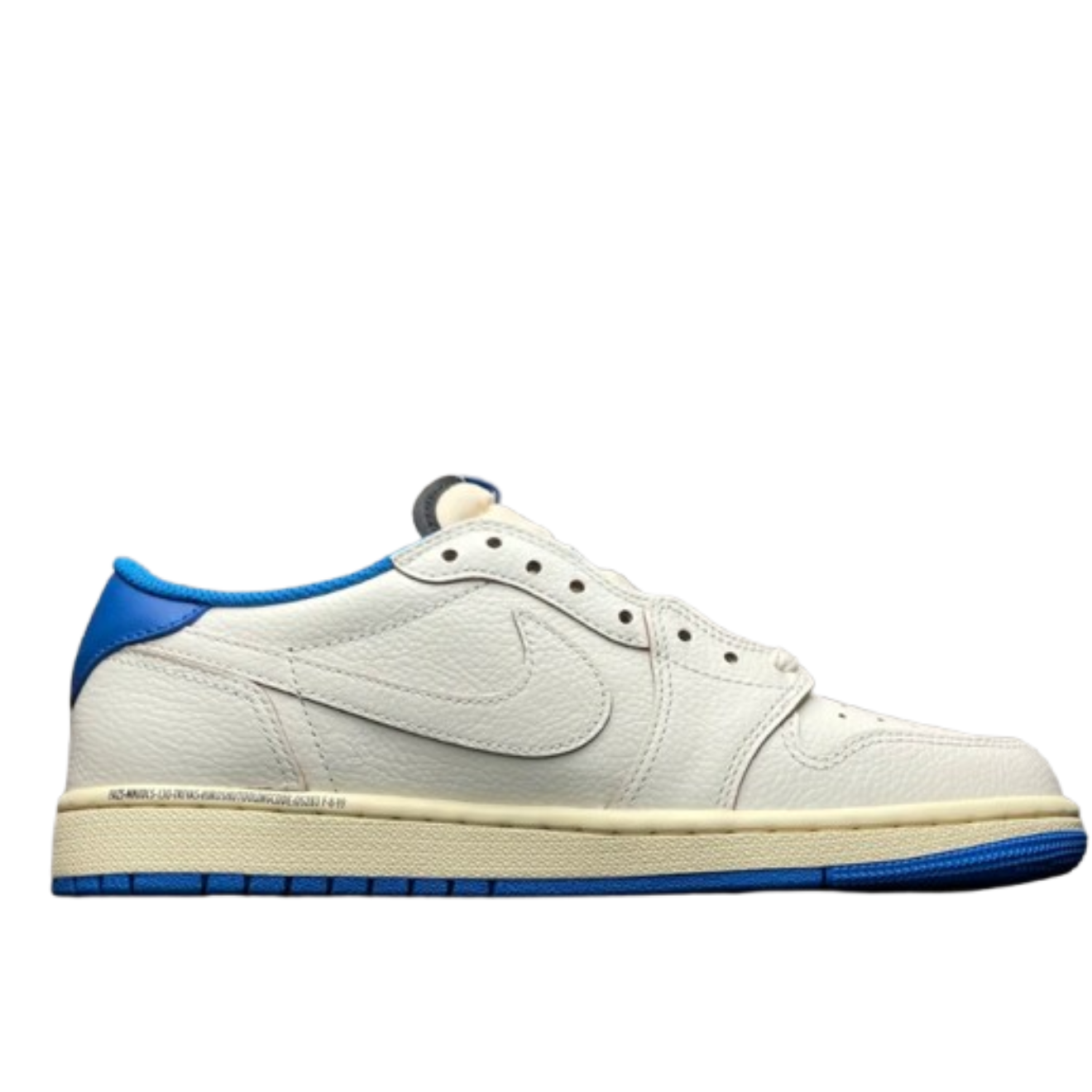 Air Jordan 1 Low X Travis Scott X Fragment ‘Sail Military Blue’
