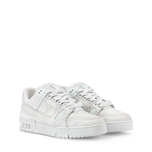 LV Trainer Sneaker All White