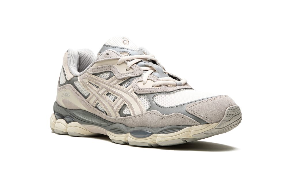 Asics Gel Nyc cream/oyster Grey LAST PAIR READY FOR DELIVERY