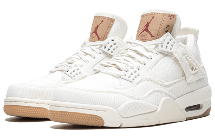 Air Jordan 4 Retro X Levi’s ‘White Denim’
