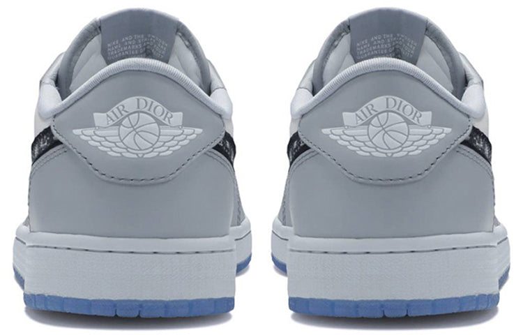 Air Jordan 1 Low X Dior ‘White Grey’