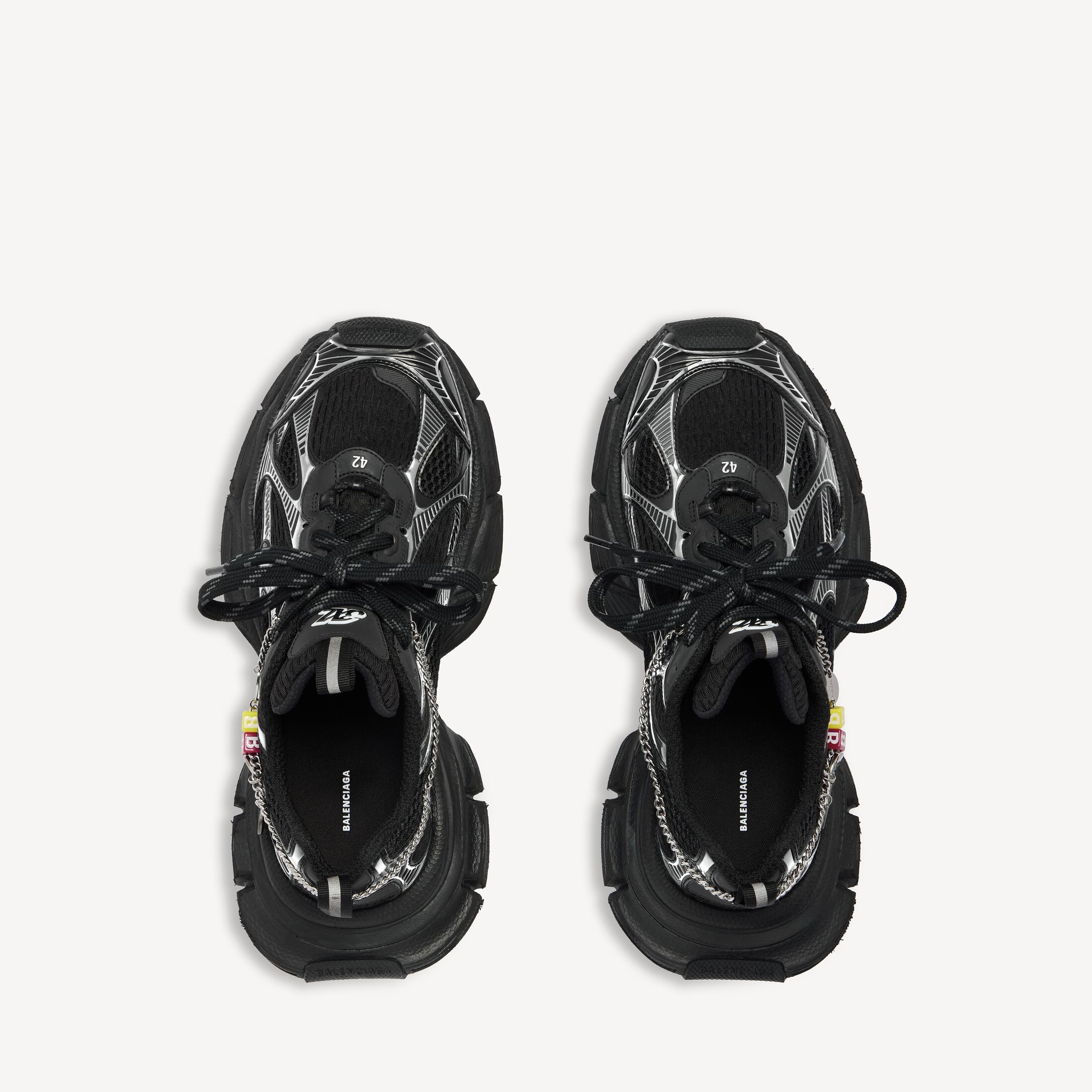 3xl Sneaker Mit Anhängern Balenciaga
