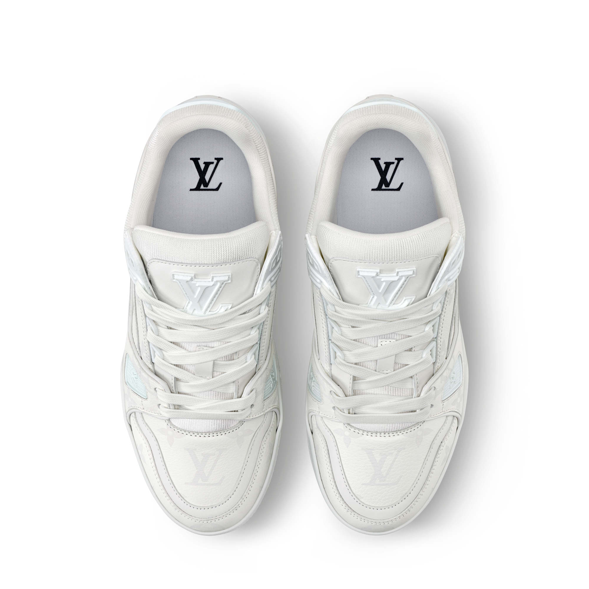 LV Trainer Sneaker All White