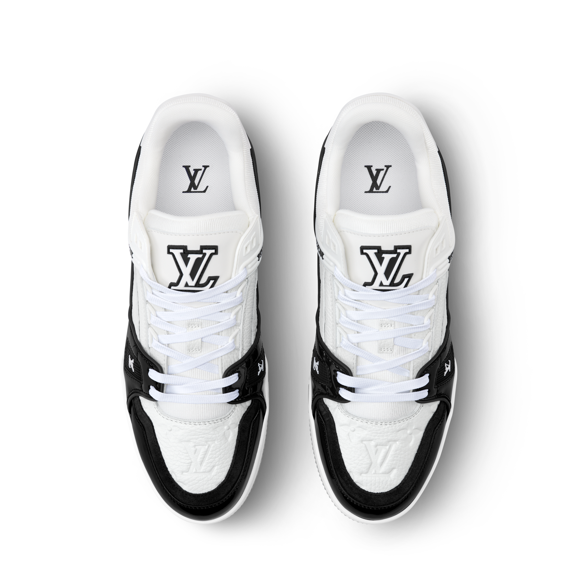 LV Trainer Sneaker White and Black