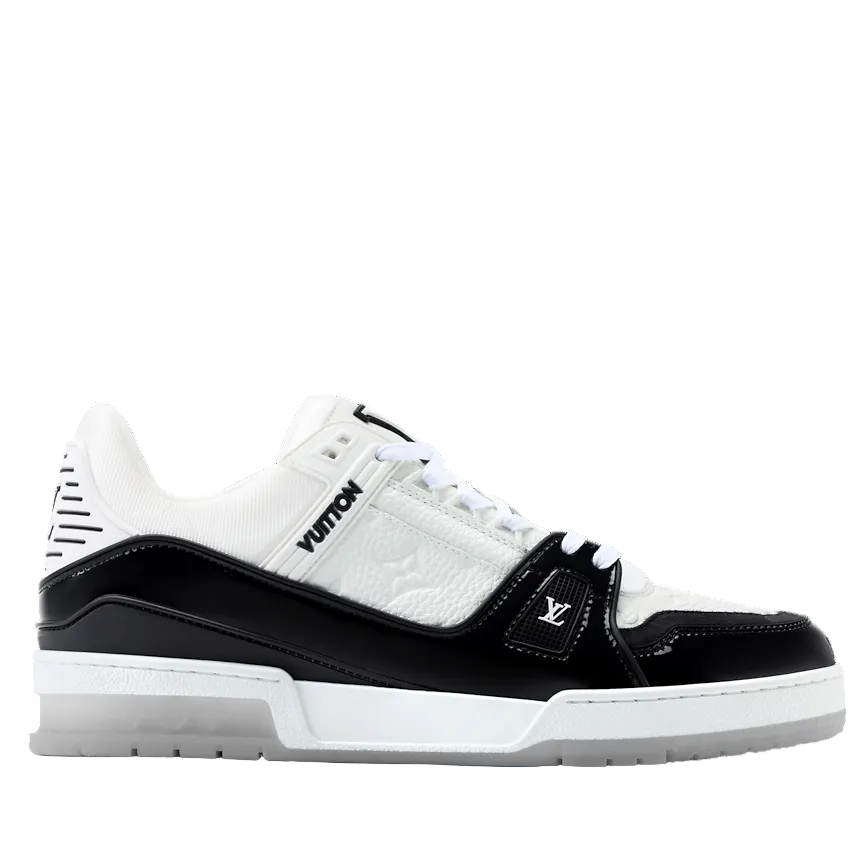 LV Trainer Sneaker White and Black